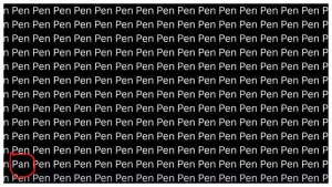 Optical illusion: Can you spot the odd word out in this pic in just 10 seconds?