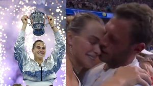 Watch: Aryna Sabalenka shares adorable moments with boyfriend after US Open heist
