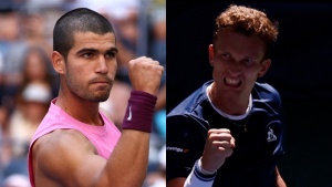 Alcaraz Cruises into US Open Quarterfinals; Lehecka Secures First Major QF Berth