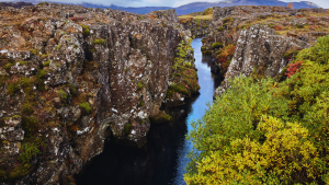 This is the only place on Earth to swim between two continents